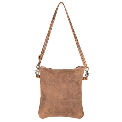Floral Emboss Crossbody