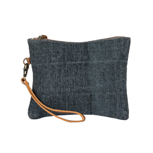 Vintage Cycle Print Pouch