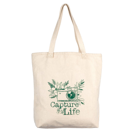 Capture Life Print Shopping Bag