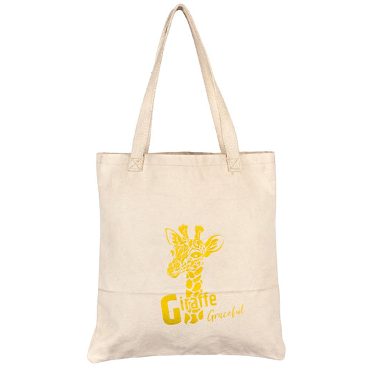 Giraffe Print shopping Bag
