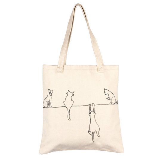 Katty Print Shopping Bag