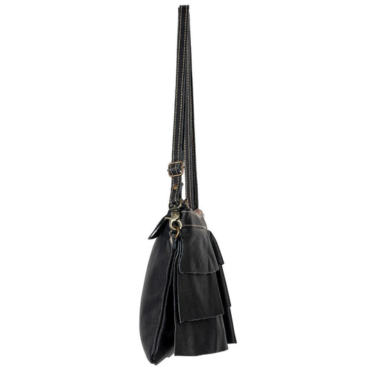 Black Wave Crossbody