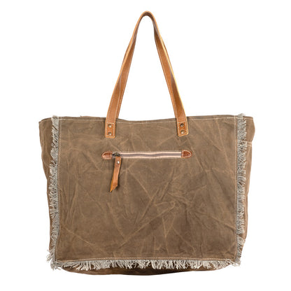 Vintage Window Weekender Bag