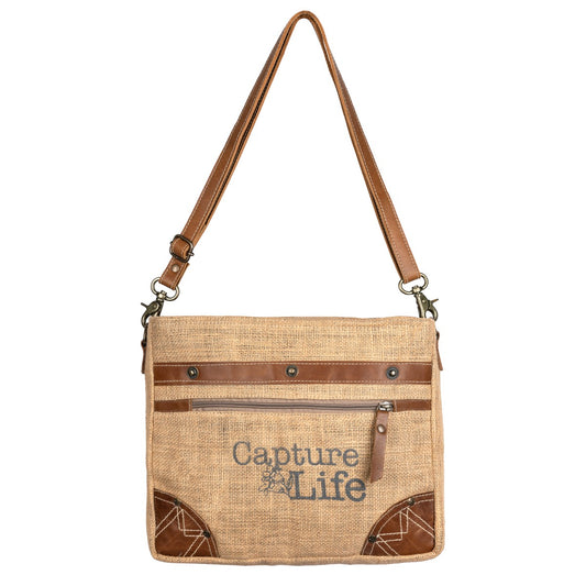 Jute Shoulder Bag