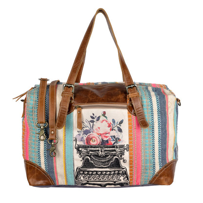 Typewriter Duffle Bag