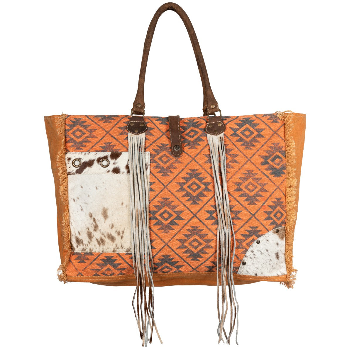 Trevor Fringe Weekender Bag