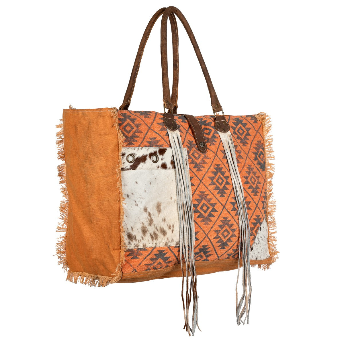 Trevor Fringe Weekender Bag