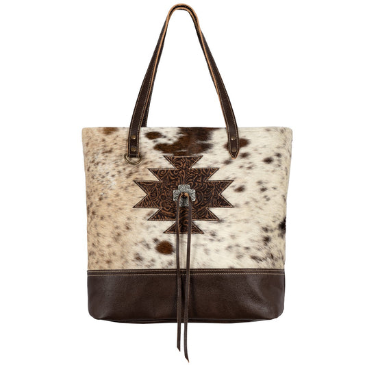 Aztec Emboss Tote Bag