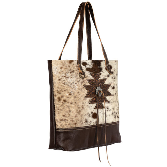 Aztec Emboss Tote Bag