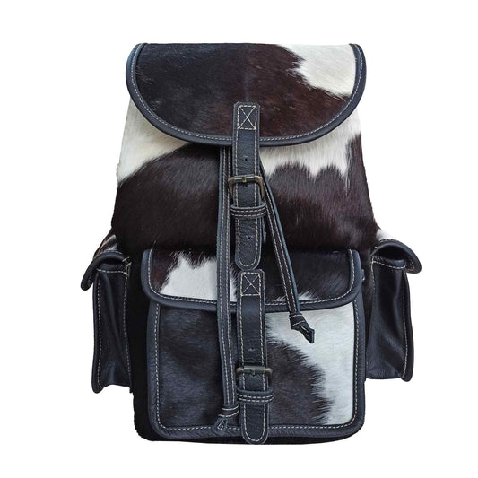 Owl Look Black & White Backpack