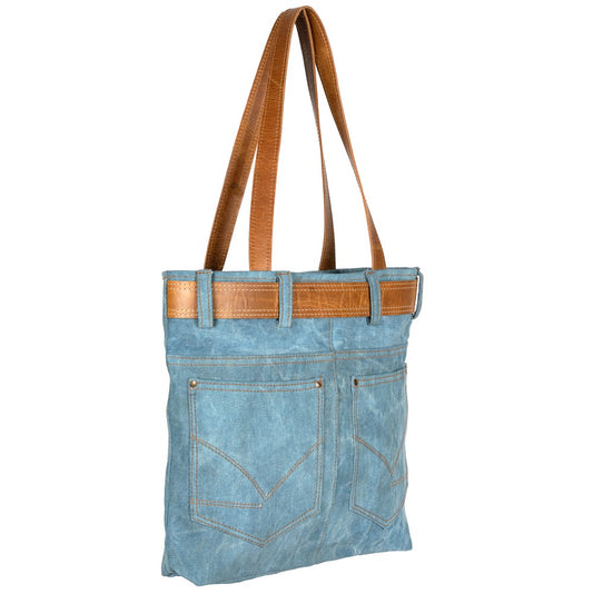 Jeans Back Tote Bag