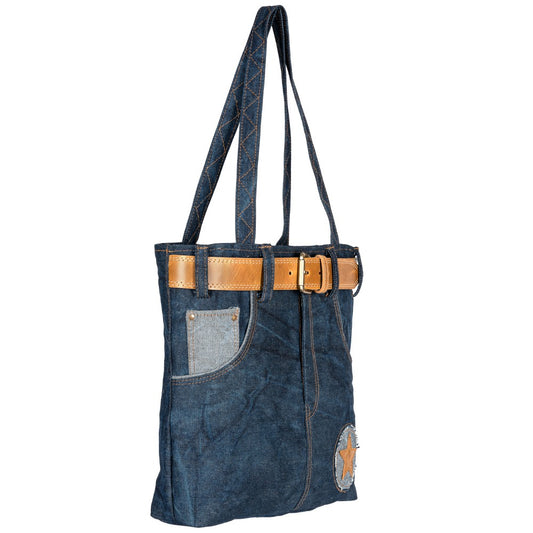 Jeans Front Tote Bag