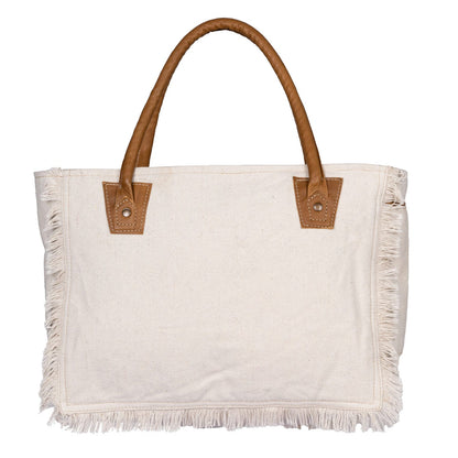 Cycle Print Hand Bag