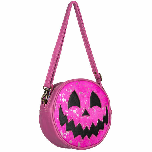 Pink Pumpkin shoulder Bag
