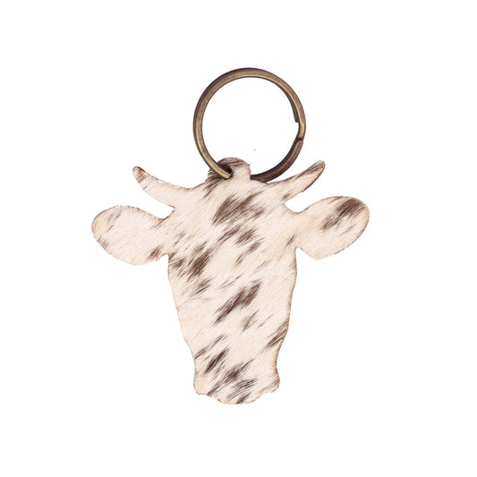 Cow Keychain