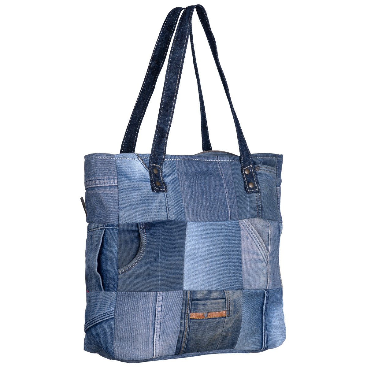 Rowon Denim Tote Bag