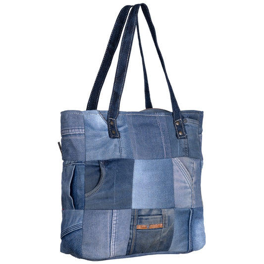 Rowon Denim Tote Bag