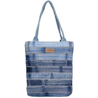Magnolia Denim Tote Bag
