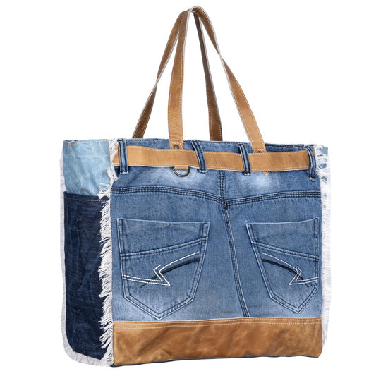 Atticus Denim Weekender Bag
