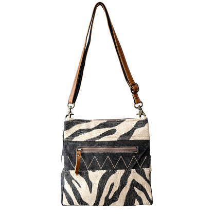 Zebra Check Shoulder Bag