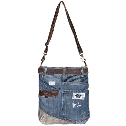 Brynlee Denim Shoulder Bag