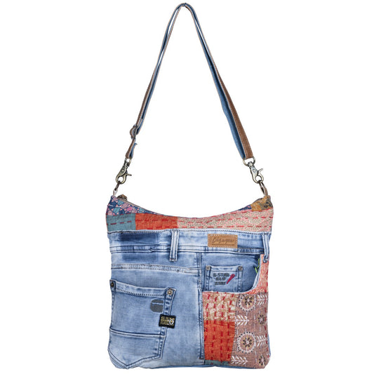 Solana Denim Crossbody