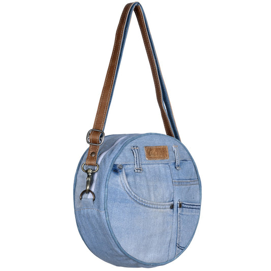Kaidon Denim Shoulder Bag