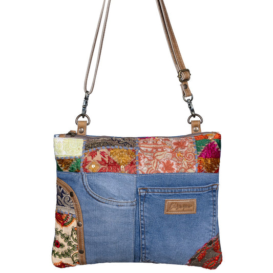 Kairos Denim Crossbody