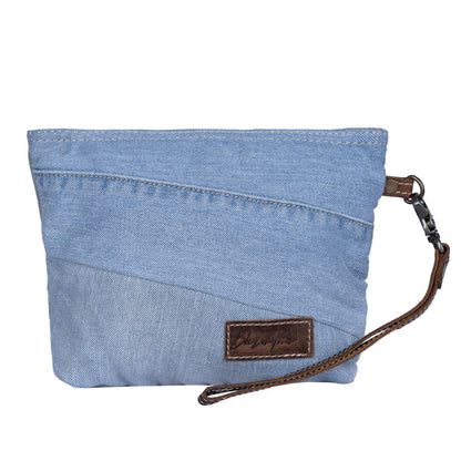 Daxton Denim Pouch