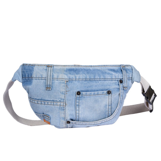 Mellifluous Denim Fanny Pack