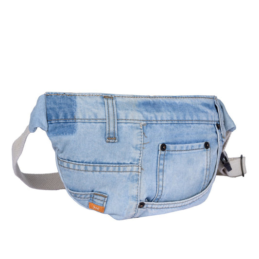 Mellifluous Denim Fanny Pack