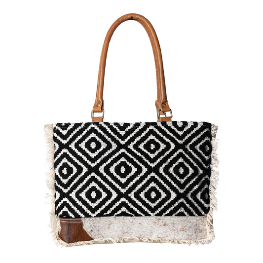 Vibrant Black Handbag