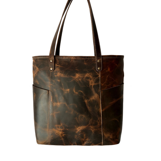 Leather Takeover Tote Bag