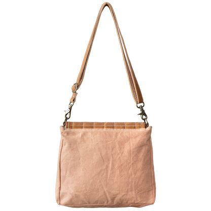 Beige Spin Shoulder Bag