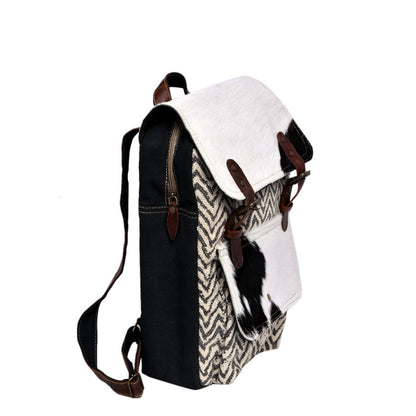 Zigzag Rug With Two Flap Backpack