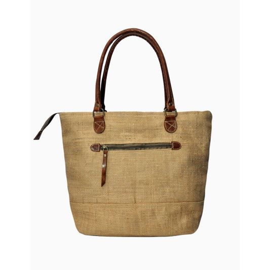 "Coffee…."  Print Jute Tote Bag