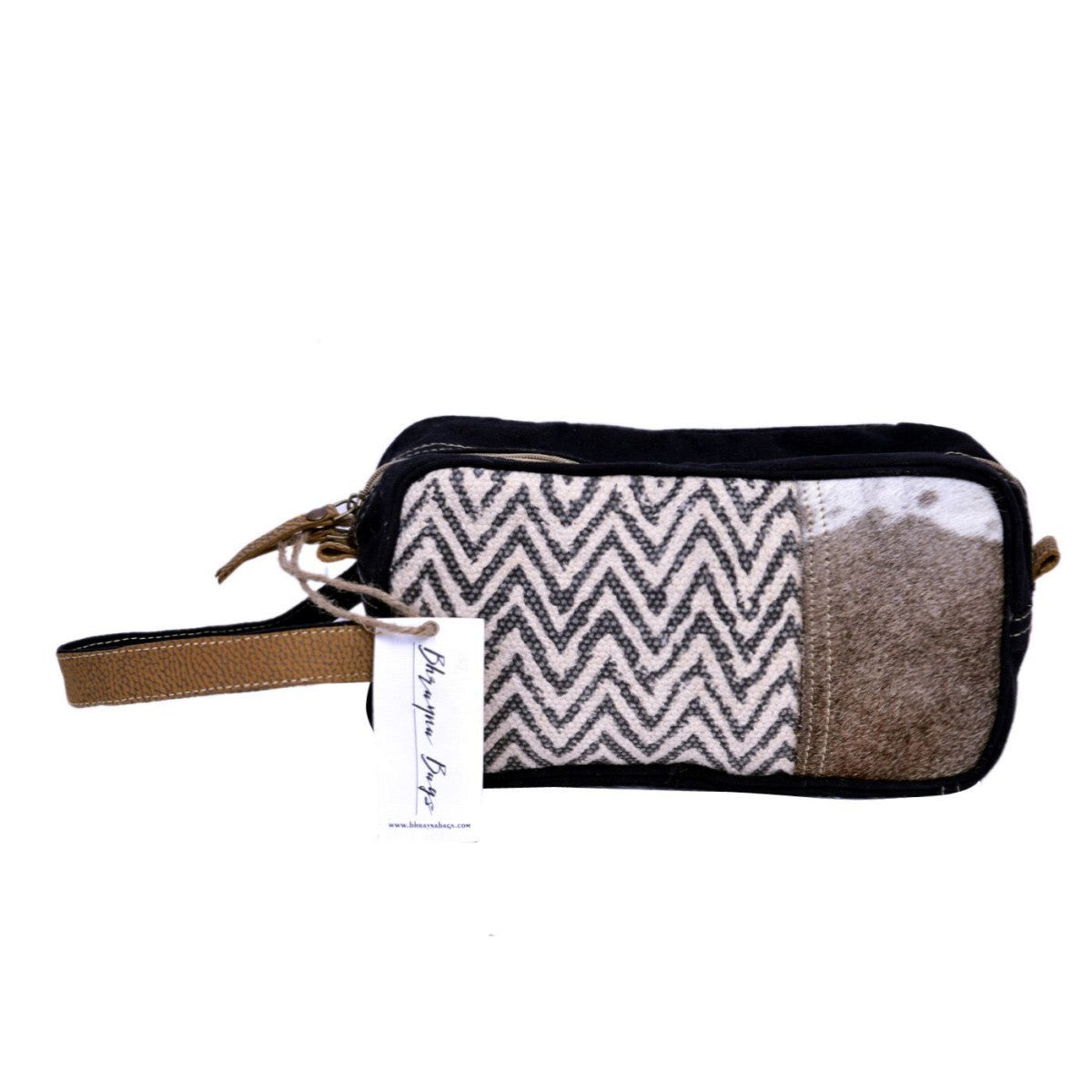 Zigzag Rug With Hairon Shaving Kit