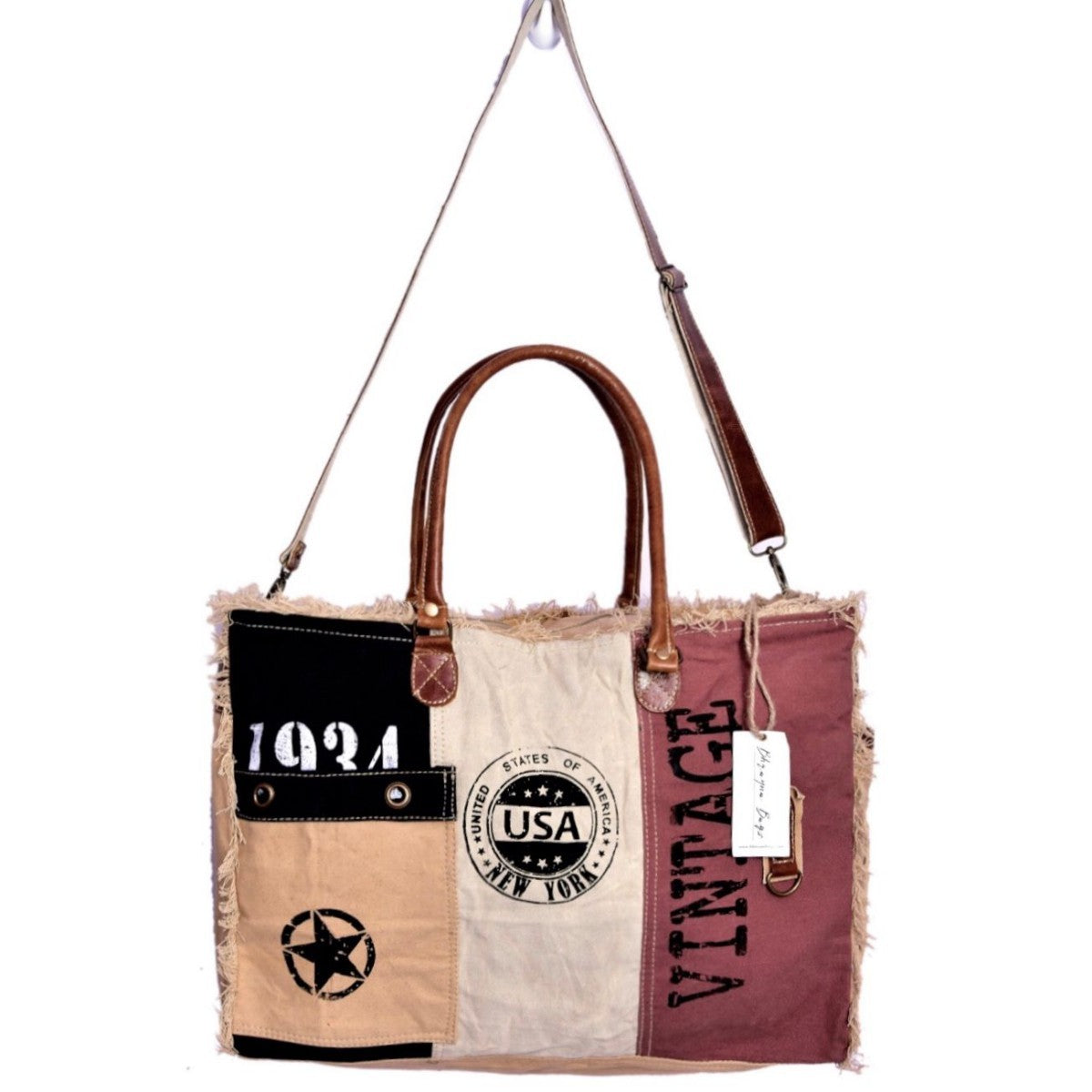 Multi Print 3 Layer Weekender Bag