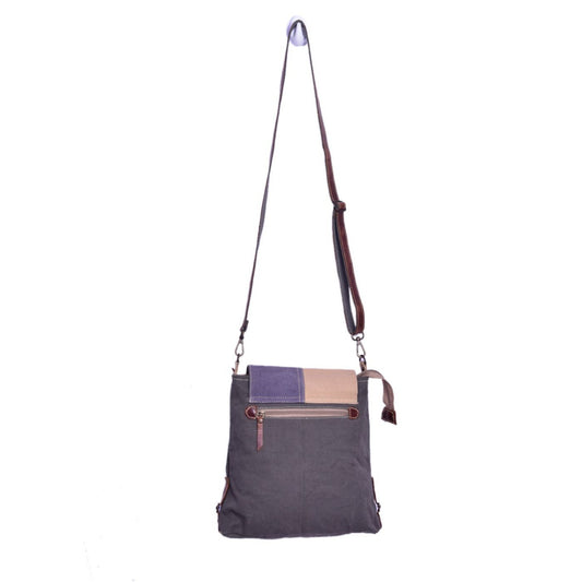 Round USA Print Small Shoulder Bag