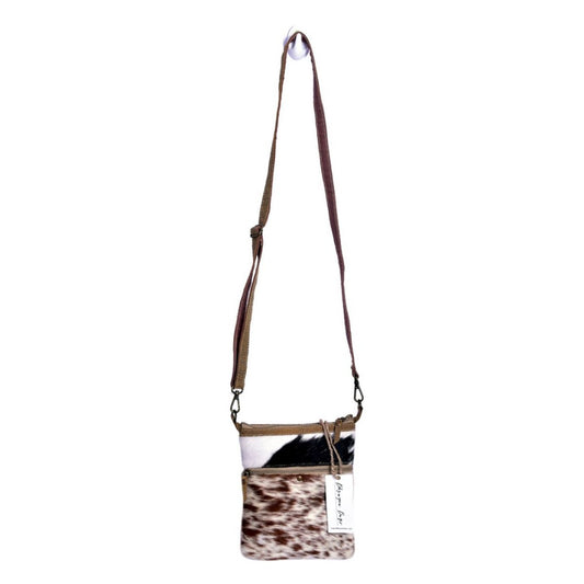 Small Hairon Bag Front Pocket With Shoulder Belt
