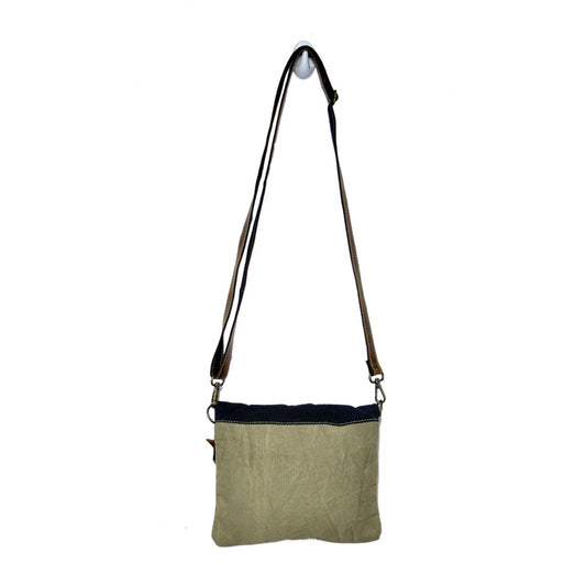 Star Print Faded Crossbody
