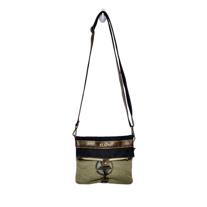 Star Print Faded Crossbody