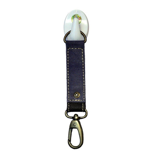 Purple Washed Key Chain