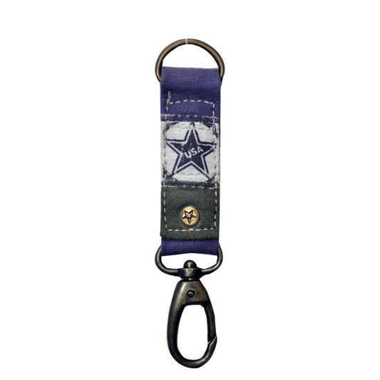 USA Star Keychain