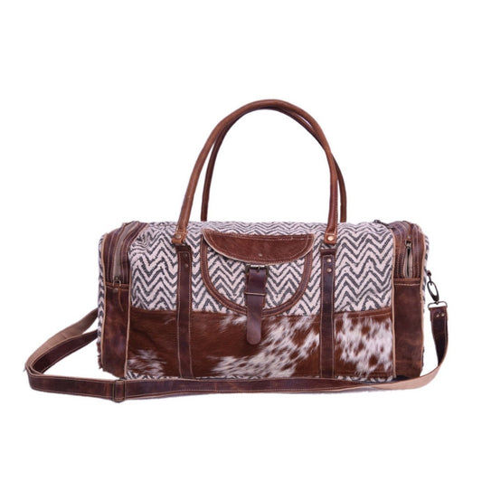 Rug With Hairon Traveller Bag