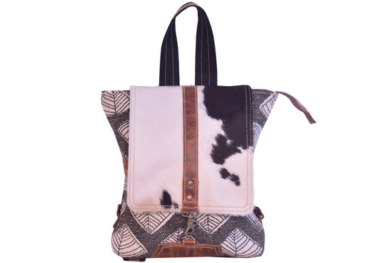 Rug With Hairon Flap Backpack