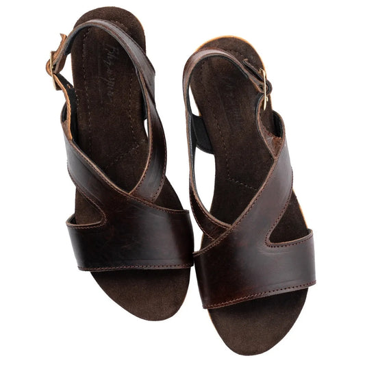 Dark Brown Sandals