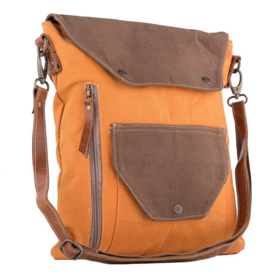 Classic Caramel Shoulder Bag - Image 2