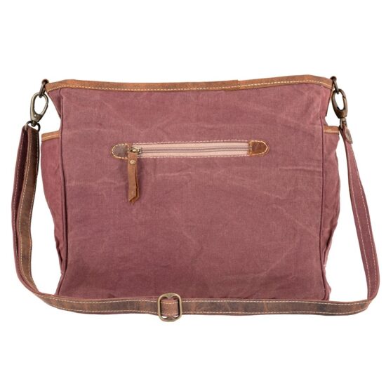 Maroon Magic Messenger Bag - Image 3