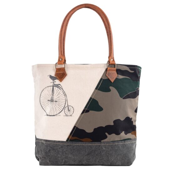 Black Cream Tote Bag - Image 6